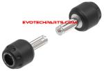 Handlebar end weights from Evotech Performance for KTM, Ducati, Husqvarna